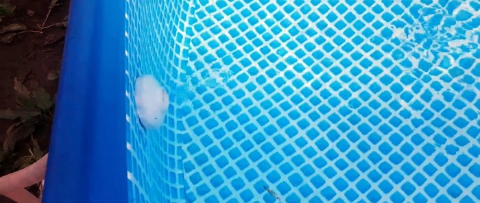 How to quickly heat a pool using a car radiator