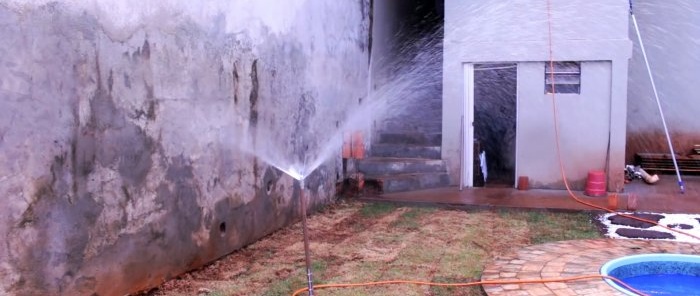Wie man aus PVC-Rohren einen Sprinkler mit großem Bewässerungsradius herstellt
