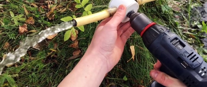 Hvordan man laver en pumpe til en skruetrækker