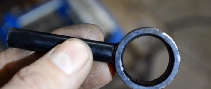 Paggawa ng clamp mula sa isang stabilizer bar