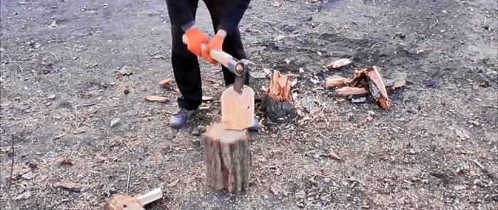 How to make a simple and effective Finnish cleaver from a spring