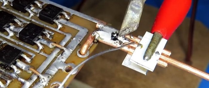 Wie man mit eigenen Händen einen riesigen, leistungsstarken Transistor herstellt