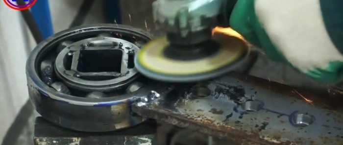 Cara membuat mesin lentur daripada galas