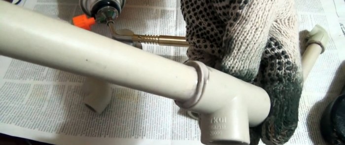 Zavarivanje plastičnih cijevi bez lemilice