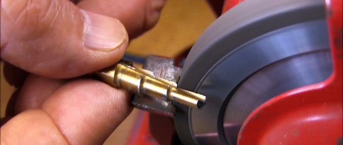 How to easily sharpen a step drill