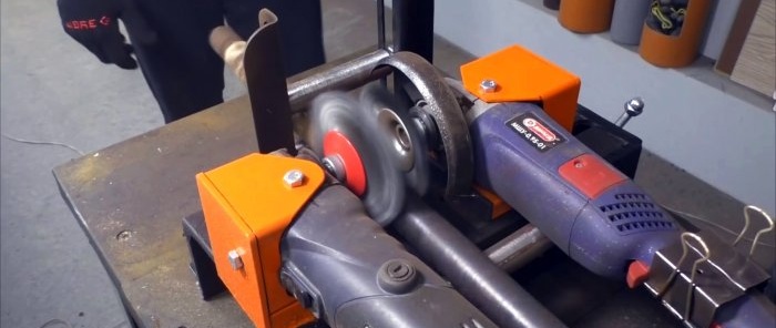 Αυτή η μηχανή μύλου καθαρίζει σκουριασμένους σωλήνες σε χρόνο μηδέν
