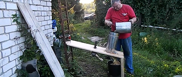 Hvordan lage en fruktknuser drevet av en vinkelsliper