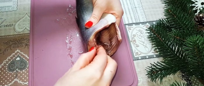 طريقة عمل سمك الرنجة بدون عظام في دقيقة واحدة