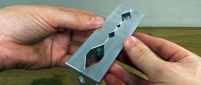Как да направите призматични алуминиеви капаци за менгемета