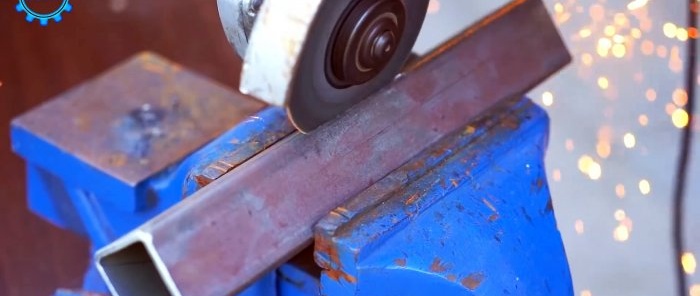 Maginhawang attachment ng brake shoe para sa mga welding pipe sa tamang mga anggulo