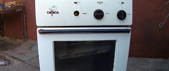 Magkano ang kikitain mo sa pag-disassemble ng lumang gas stove para sa scrap metal?