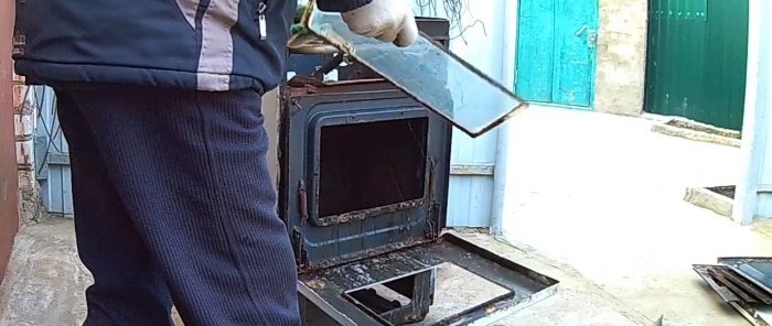 ¿Cuánto se puede ganar desmontando una vieja estufa de gas para convertirla en chatarra?