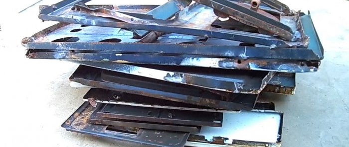 Quanto puoi guadagnare smontando una vecchia stufa a gas per rottami metallici?