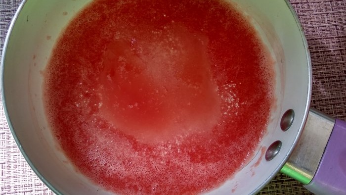 Naturlig vannmelonmarmelade