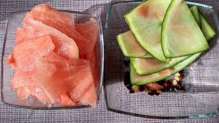 Natürliche Wassermelonenmarmelade