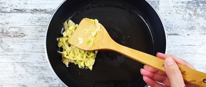 Χρειάζεστε μόνο 2 αυγά λάχανου και 10 λεπτά για να ετοιμάσετε ένα υπέροχο δείπνο.