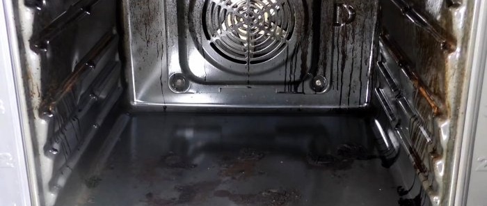 The stove is like new. How to clean the oven burners and grate from dried carbon deposits
