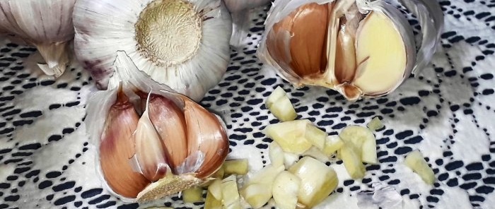 How to chop garlic to make it as healthy as possible