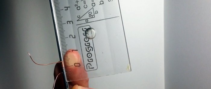 Cara menentukan diameter dawai nipis tali pancing tanpa mikrometer dengan tepat