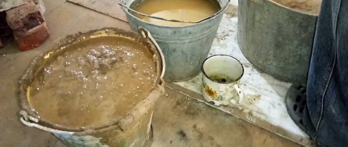 Ang lihim ng paghahanda ng isang clay mortar para sa pagtula ng isang kalan na hindi pumutok