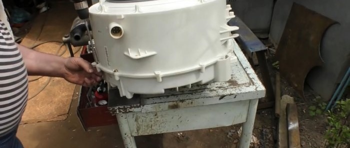 How to restore the shaft under the oil seal of a washing machine