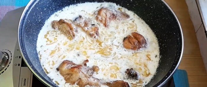 Si cocina pollo, entonces esta es la única manera: receta sencilla y rápida de pollo kabardiano.