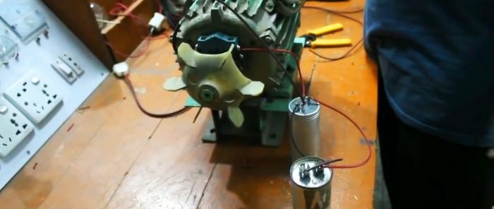 Rätt val av en fungerande kondensator för en elmotor