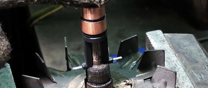 Как да сменим контактните пръстени на ротора на генератора