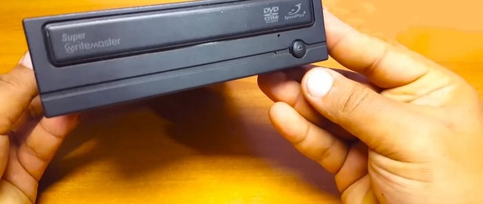 Cách làm ổ khóa điện tử từ ổ DVD