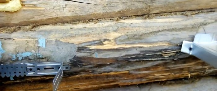 Πώς να φτιάξετε μια αξιόπιστη κρεμάστρα για την κάλυψη ενός ξύλινου σπιτιού με παρακαμπτήριο