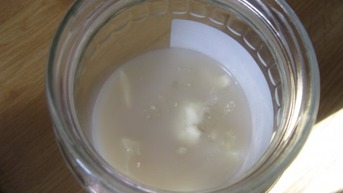How to make glue from cottage cheese