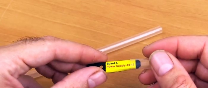 10 ideias sobre como colocar e marcar fios com cuidado usando uma braçadeira