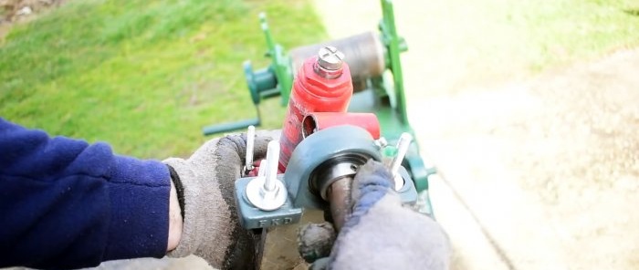 Cómo hacer una dobladora de tubos con rotores de motores eléctricos quemados
