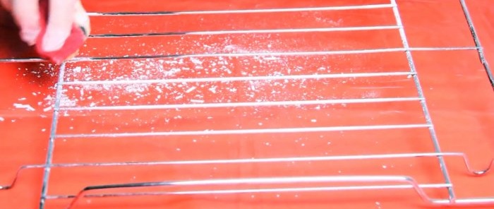 How to clean a baking sheet and oven from carbon deposits without commercial chemicals