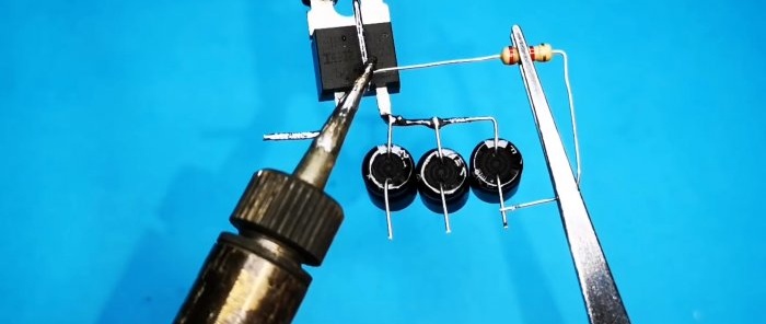 Bir MOSFET kullanarak güçlü bir flaşör nasıl yapılır