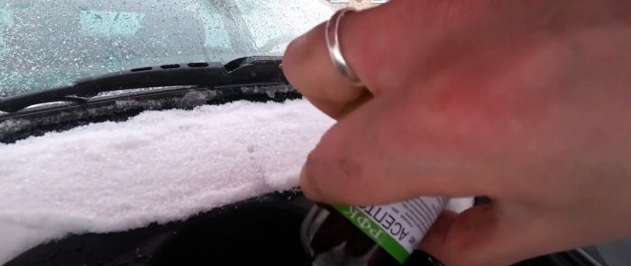 What to do if the antifreeze freezes
