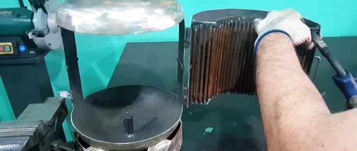 Cara membuat panggangan arang dari silinder gas kecil