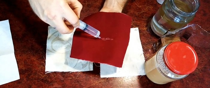 Come rendere impermeabile il tessuto normale