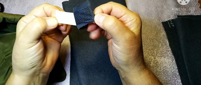 Como consertar um rasgo em uma jaqueta em alguns minutos sem agulha e linha