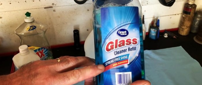 środki do czyszczenia szkła