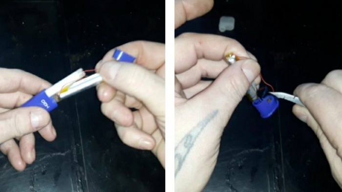 How to make a charger from a disposable vaporizer