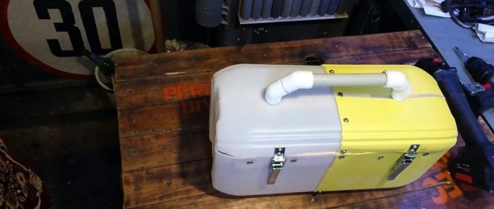 La maniglia per il cassetto può essere saldata da tubi in PP e angoli di 45 gradi