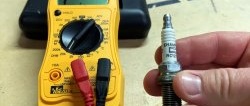 How to check spark plugs with a multimeter