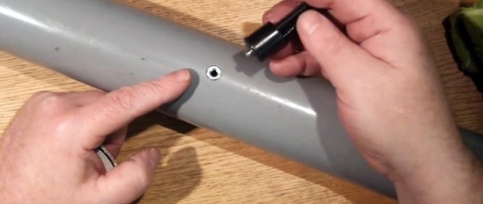 DIY nagy hatótávolságú WiFi antenna PVC csőből