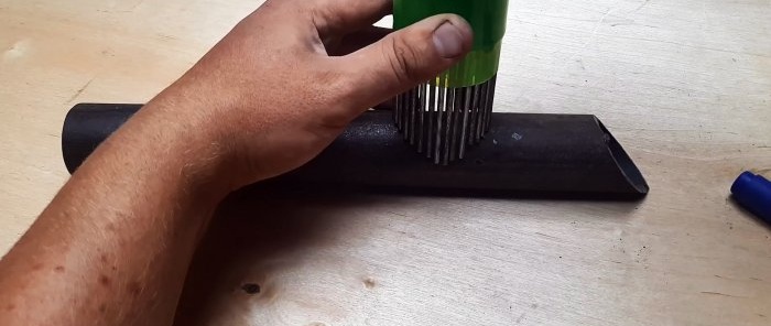 Како направити подесиву убод за савршено сечење заварених спојева цеви