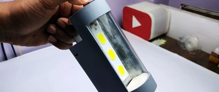 Како направити батеријску лампу за хитне случајеве за сваку ситуацију