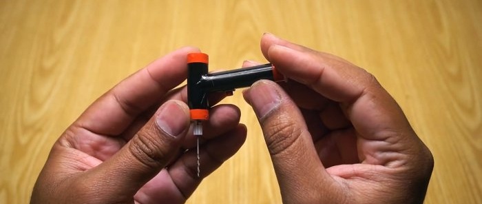 Cómo hacer un microtaladro inalámbrico con tus propias manos.