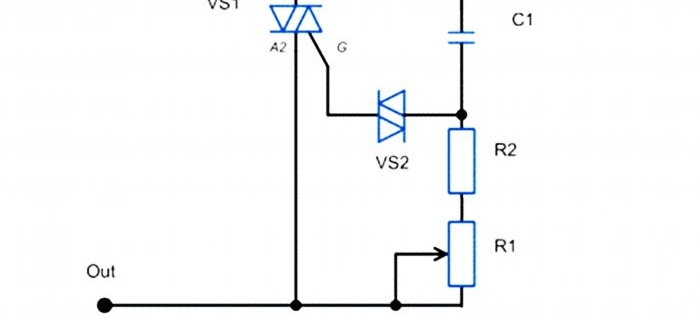 Hogyan készítsünk egy egyszerű 220 V-os fényerő-szabályozót