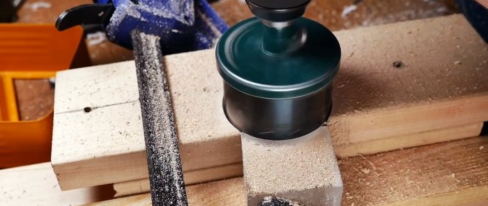 Cómo utilizar los restos de un cilindro seco con espuma de poliuretano Cómo hacer un dispositivo sencillo