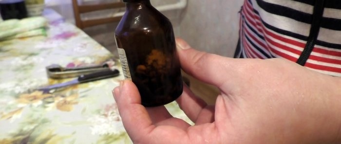 How to prepare a tincture from garlic and iodine for quick healing of wounds and bruises